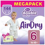 Violeta luiers - Air Dry - maat 6 (16+ kg) 144 stuks - gratis 120 babydoekjes