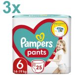 Baby Dry Pants - Luierbroekjes - Maat 6 - 75 Stuks - Voordeelverpakking