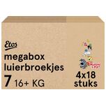 Luierbroekjes - Woezel & Pip - Maat 7 - 16+ kg - Megabox - 72 stuks (4x18)