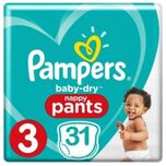 Baby Dry Pants Maat 3 - 31 Luiers