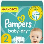 Baby Dry Maat 2 - 148 Luiers Maandbox