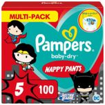 Baby Dry Pants Superhelden - Maat 4 - Mega Pack - 100 luierbroekjes
