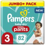 Baby-Dry Pants - Maat 3 (6kg-11kg) - 82 Luierbroekjes - Jumbo+ Pack