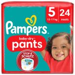 Baby Pants Baby Dry Maat 5 Junior (12-17 kg), 24 luierbroekjes