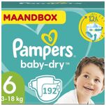 Baby Dry Maat 6 - 192 Luiers Maandbox
