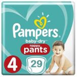 Baby-Dry nappy pants maat 4 29 stuk(s)