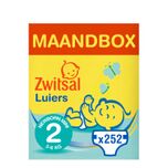 3x Luiers Mini Maat 2 Maandbox 252 stuks
