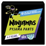Ninjamas Maat 7 (4-7 jaar) Jongen 60 stuks
