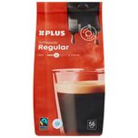 PLUS Koffiepads regular roast Fairtrade