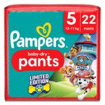 2+2 gratis: Pampers Baby-Dry Paw Patrol Pants Maat 5 Luierbroekjes