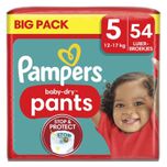 2+2 gratis: Pampers Baby-Dry Pants Maat 5 Luierbroekjes