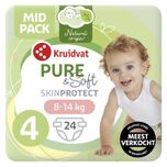 Kruidvat Pure & Soft 4 Maxi Luiers Midpack
