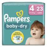 Pampers Baby-Dry Maat 4 Luiers
