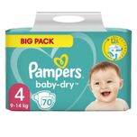 3 voor 55.00: Pampers Baby-Dry Maat 4 Luiers