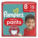 2+2 gratis: Pampers Baby-Dry Pants Maat 8 Luierbroekjes