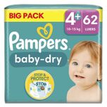 Pampers Baby-Dry Maat 4+ Luiers