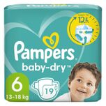 4 voor 26.00: Pampers Baby-Dry Maat 6 Luiers