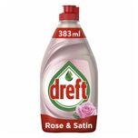 Clean&Care Afwasmiddel Rose&Satin 383 ml