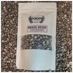 BRAZIL SANTOS 17/18 DECAF ( cafeïnevrij ) biologische ongebrande verse groene koffiebonen ARABICA 1 KG GODINCOFFEE