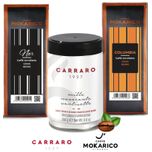 Mokarico + Carraro - Italiaanse koffiebonen Proefpakket | 650gr in totaal | Barista kwaliteit | Hoog arabica-percentage