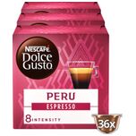 Nescafé Dolce Gusto Espresso Peru capsules - 36 koffiecups - GB-ORG-05