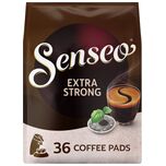 Extra Strong Koffiepads - 8/9 Intensiteit - 10 x 36 pads