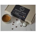 Biologisch afbreekbare koffiecups - 70X Composteerbare cups - Intensiteit 8/12 en 7/12 - Proefpakket Het Koningskoppel