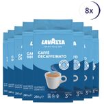 Caffe Decaffeinato filterkoffie - 250 gram x8