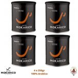 4 x 250gr Arabica 100% - Gemalen koffie - Hoogste Kwaliteit - Premium Roaster