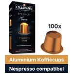 100 Nespresso (aluminium) compatibel koffiecups - Lollo Speciality Terra - Aluminium Capsules - PVC FREE - Italiaanse koffie - voor espresso, cappuccino, ristretto, macchiato