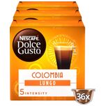Nescafé Dolce Gusto Absolute Origins Colombia Lungo capsules - 36 koffiecups - GB-ORG-05