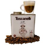 Toscanelli Ciao Tutti - Verse Koffiebonen in blik - 250GR - Medium roast - Arabica/Robusta