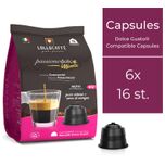 Nero Espresso - Dolce Gusto Compatible 6 x 16 capsules - Italiaanse koffie