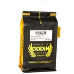 BRAZIL SANTOS 17/18 DECAF ( cafeïnevrij ) versgebrande koffiebonen ARABICA 1 KG GODINCOFFEE ( specialty coffee )