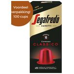 Koffie Cups Classico - 100 Cups | Arabica & Robusta Blend | Krachtige Koffiecups