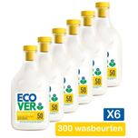 Wasverzachter - Gardenia & Vanille - Voordeelverpakking 6 x 1,5 l - 300 wasbeurten