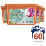 Kokos Sensation Wasmiddel 3 in 1 Wascapsules Collection - 4 x 15 wasbeurten - Voordeelverpakking