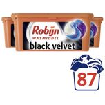 Black Velvet Wasmiddel 3-in-1 Wascapsules, voor de Donkere en Zwarte Was - 3 x 29 Wasbeurten - Halfjaarbox