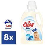 Baby Vloeibaar Wasmiddel (Voordeelverpakking) - 8 x 30 (240 Wasbeurten)