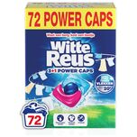 Power Caps - Wascapsules - Witte Was - Voordeelverpakking - 2 x 36 Wasbeurten