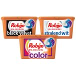 Color Black Velvet en Stralend Wit 3-in-1 Wascapsules Pakket - 3 x 15 wasbeurten - Voordeelverpakking