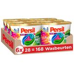 4in1 Discs Color Wascapsules - Wasmiddel Capsules - Voordeelverpakking - 6 x 28 wasbeurten