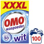 Wit Krachtig Waspoeder- 100 wasbeurten - XXXL Voordeelpakking