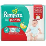 Baby Dry Pants Maat 3 - 31 Luiers