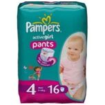 Baby Luiers - Active Girl Pants Maxi 4 16 Stuks