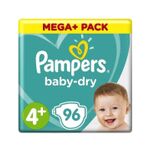 Baby-Dry Pants Maat 4+ - 96 Luiers