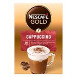 Nescafe Gold Cappuccino Oploskoffie 10 zakjes bij Jumbo