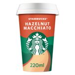 Starbucks Chilled Coffee Hazelnut Macchiato ijskoffie 220ml bij Jumbo