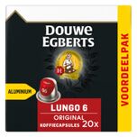 2 voor € 8,00 | Lungo Original Koffiecups 20 Stuks Voordeelpak Aanbieding bij Jumbo
