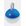 Bulb USB Lantern Lamp Blauw